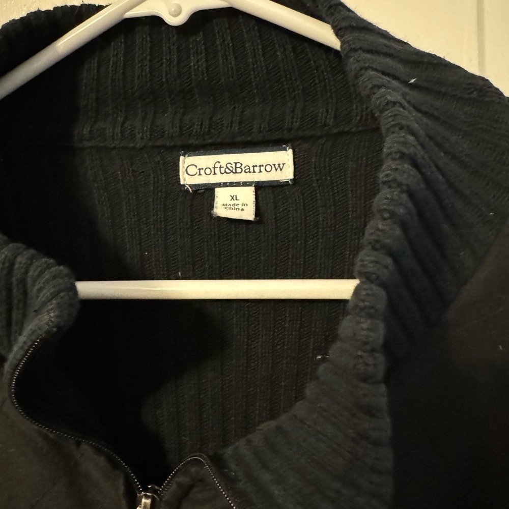 Croft & Barrow Zip up jacket. Mock collar. Light.‎ XL - Picture 13 of 15